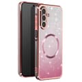 Miniatyrbild 1 av 5: Coque MagSafe för Samsung Galaxy A26 Silikon Glittrig Roséguld