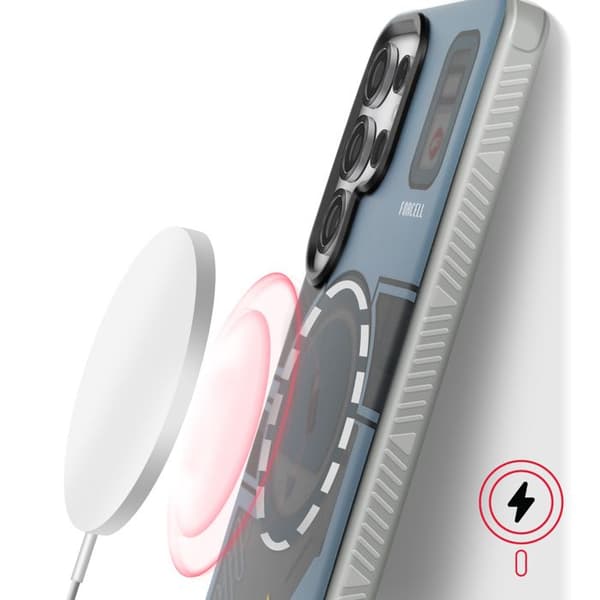 Coque MagSafe för Samsung Galaxy S25 Ultra F-Protect Forcell Grå