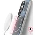 Miniatyrbild 3 av 5: Coque MagSafe för Samsung Galaxy S25 Ultra F-Protect Forcell Grå