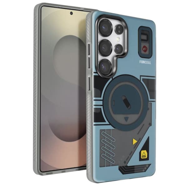 Coque MagSafe för Samsung Galaxy S25 Ultra F-Protect Forcell Grå