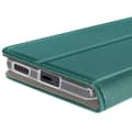 Miniatyrbild 5 av 5: Etui för Honor Magic 7 Lite Fodral Portfölj Magnetiskt Stöd Grön