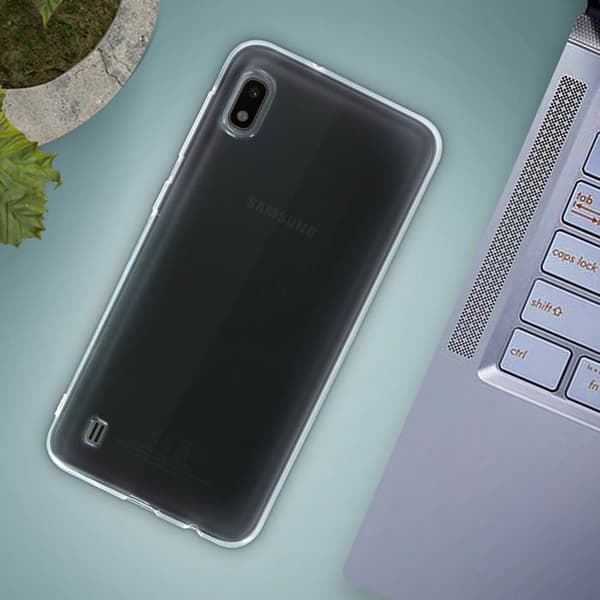 Coque Samsung Galaxy A10 Skyddssilikon Antichock Fin Akashi Transparent