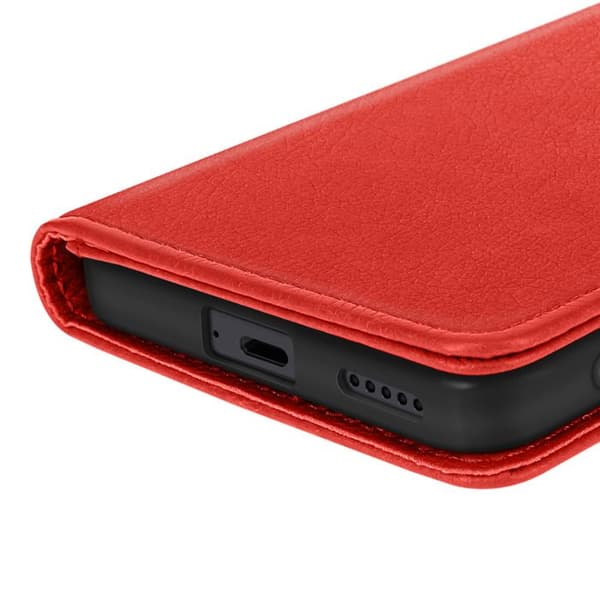 Etui för Honor Magic 7 Lite Fodral med Stöd och Videohållare Röd