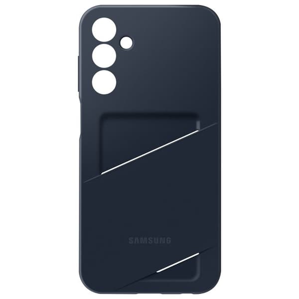 Original Samsung Galaxy A15 4G och 5G Fodral med kortfack Samsung Mörkblå