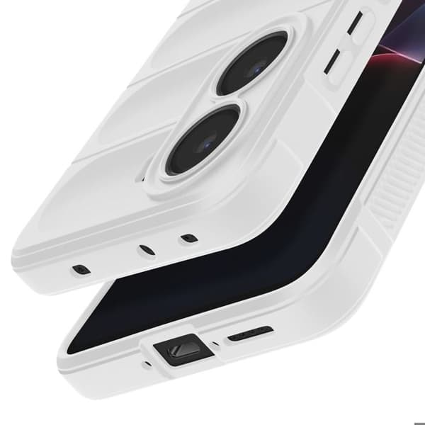 Skyddsfodral för Poco X7 Pro Stöttåligt Silikon Vit