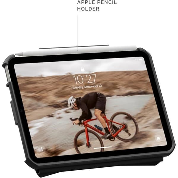 Étui för iPad mini 8.3" Folio Stötsäkert med Ställfunktion UAG Svart