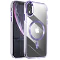 Miniatyrbild 1 av 4: Coque MagSafe för iPhone XR Bakstycke Glas Lila