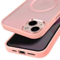 Miniatyrbild 2 av 4: Coque MagSafe för iPhone 13 Matt Frostad Baksida Rosakontur
