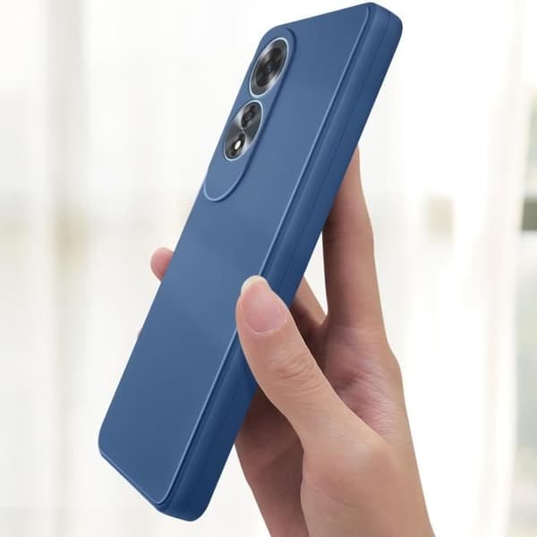 Coque för Oppo A60 Silikon Mjuk Matt Blå Natt