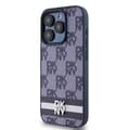 Miniatyrbild 4 av 4: Coque - DKNY - iPhone 15 Pro - Elegant - Rutor och Streck - Antiglidande