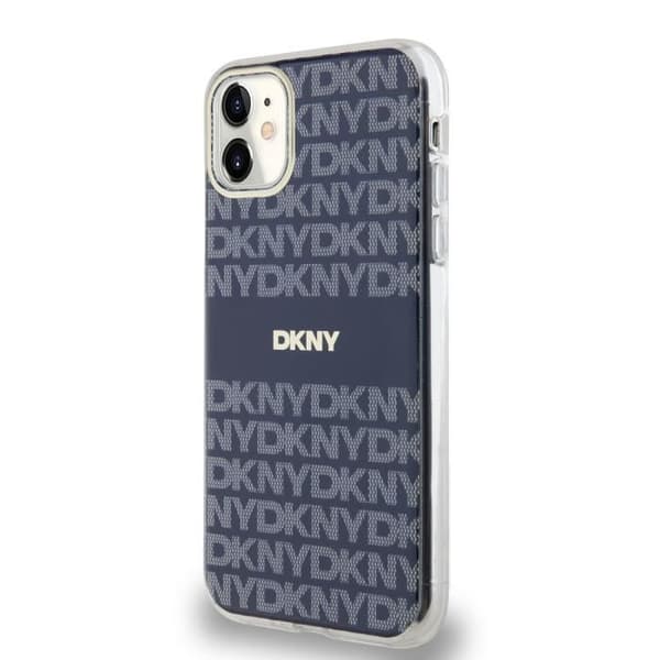 Coque för iPhone 11 MagSafe i TPU Mjuk med Mönster DKNY Blå