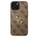 Miniatyrbild 1 av 4: Coque för iPhone 15 Plus, exakta utskärningar och upphöjda kanter, Guess Brun