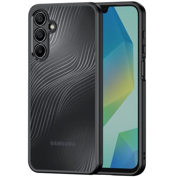 Coque för Samsung Galaxy A16 Stöttålig Höjda Sidor Nordisk Mönster Dux Ducis Svart