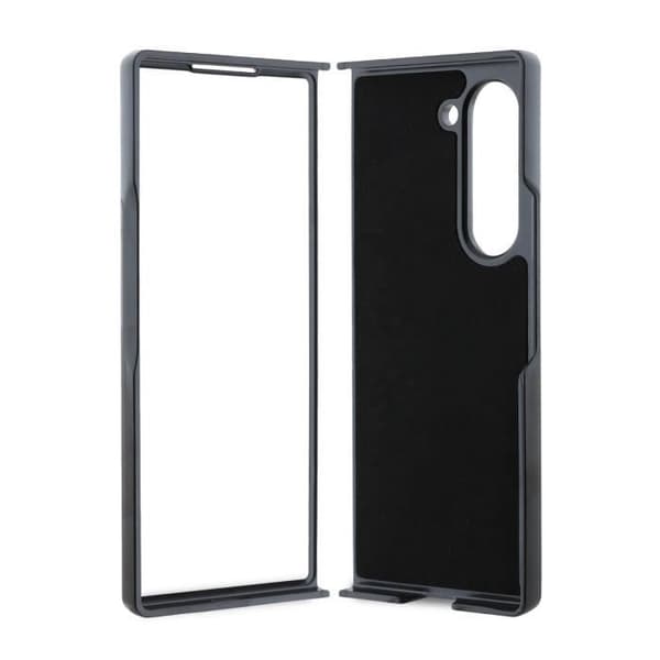 Skyddande skal för Samsung Galaxy Z Fold 6 med glitter Guess svart