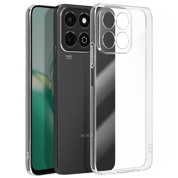 Coque för Honor 200 Smart Silikon Mjuk Mayaxess Transparent