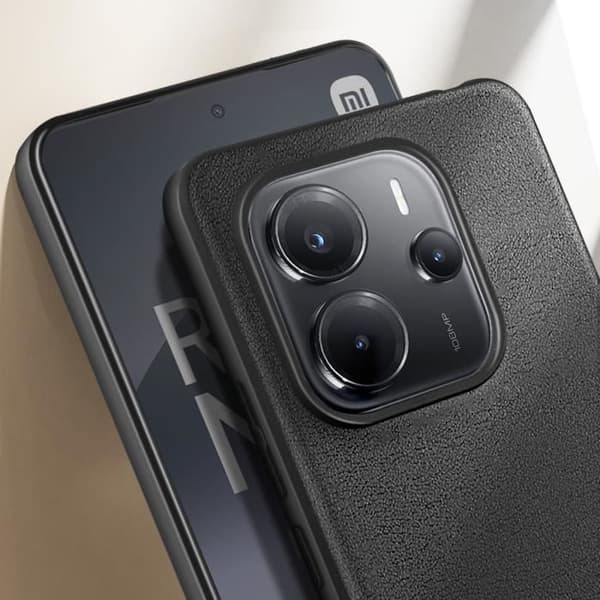Skydd för Xiaomi Redmi Note 14 4G Stötresistent Matt Finish Tillverkat för Xiaomi Svart