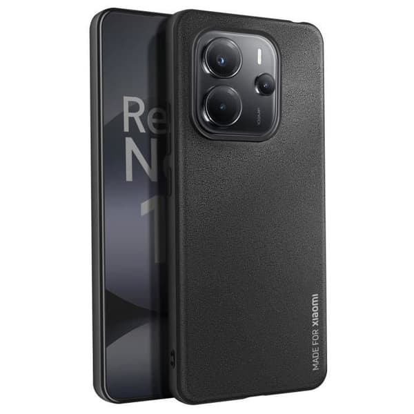 Skydd för Xiaomi Redmi Note 14 4G Stötresistent Matt Finish Tillverkat för Xiaomi Svart