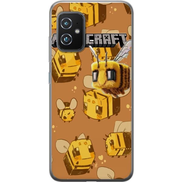 Asus Zenfone 8 Gjennomsiktig deksel Minecraft Bi