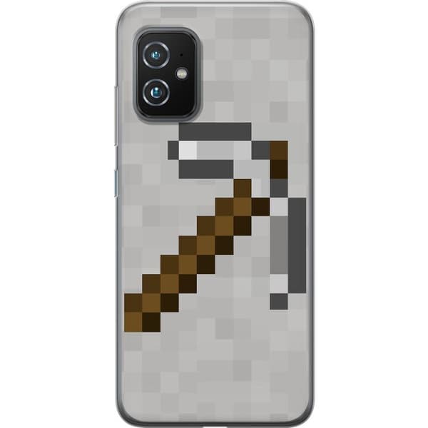 Asus Zenfone 8 Läpinäkyvä kuori Minecraft Työkalut
