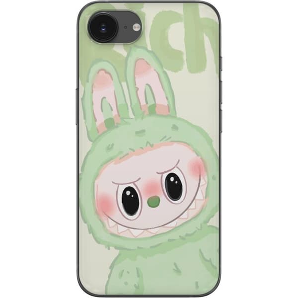 Apple iPhone 16e Läpinäkyvä kuori Pop mart labubu