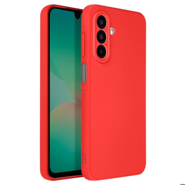 Coque för Samsung Galaxy A26 Semi-rigid Soft-touch Anti-fingeravtryck Röd