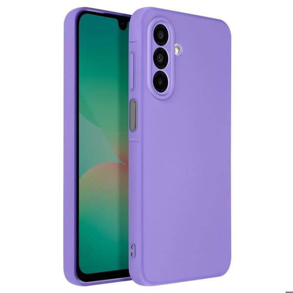 Coque för Samsung Galaxy A26 Halvhård Soft-touch Anti-fingeravtryck Lila