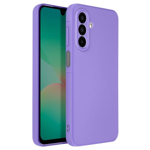 Coque för Samsung Galaxy A26 Halvhård Soft-touch Anti-fingeravtryck Lila