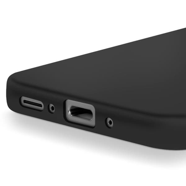 Coque för Samsung Galaxy A26 Semi-fast Soft-touch Anti-spår Svart