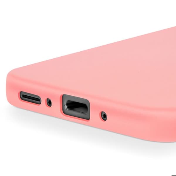 Coque för Samsung Galaxy A26 Semi-rigid Soft-touch Anti-spår Rosa Puder