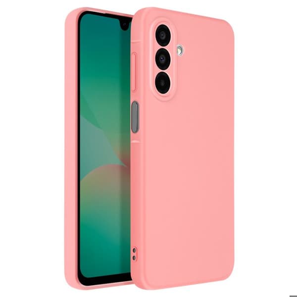 Coque för Samsung Galaxy A26 Semi-rigid Soft-touch Anti-spår Rosa Puder