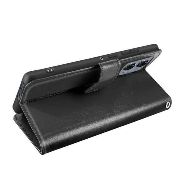 Etui för Motorola Edge 50 Fusion Plånbok med Rem Mayaxess Svart
