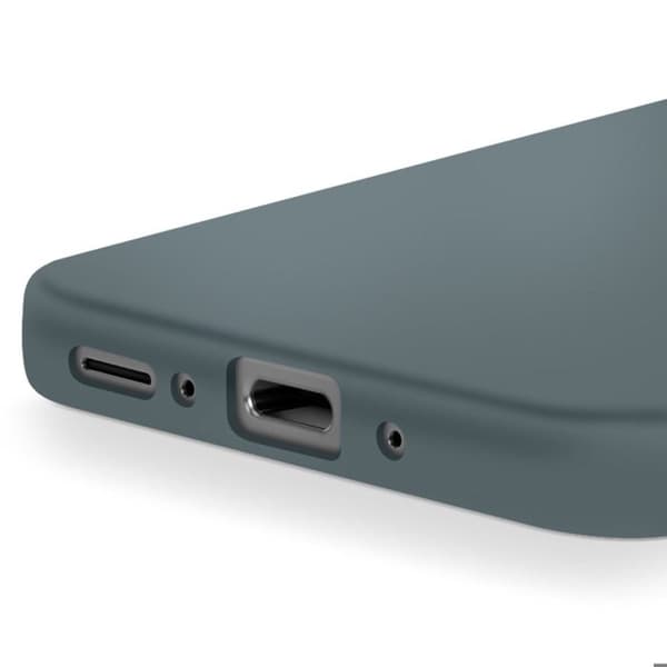 Coque för Samsung Galaxy A26 Semi-rigid Soft-touch Anti-prickar Mörkgrå