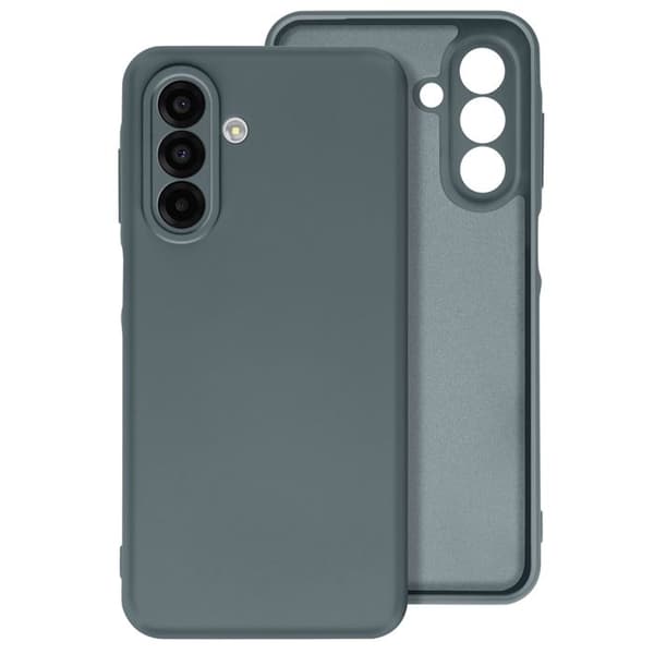 Coque för Samsung Galaxy A26 Semi-rigid Soft-touch Anti-prickar Mörkgrå