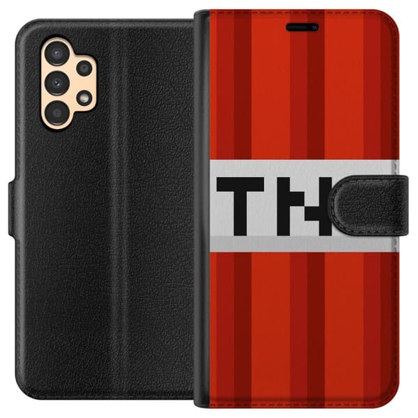 Samsung Galaxy A13 Lompakkokotelo Minecraft TNT