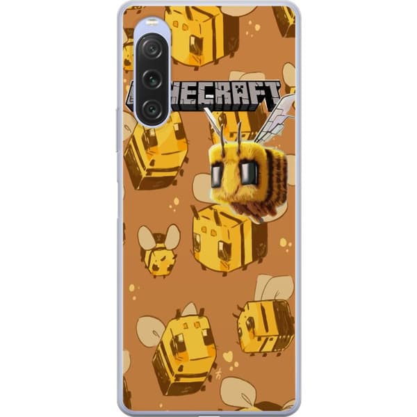Sony Xperia 10 V Läpinäkyvä kuori Minecraft Bi