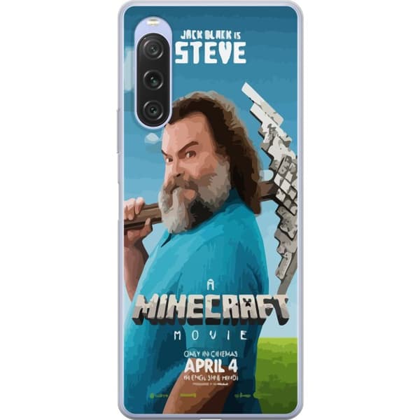 Sony Xperia 10 V Läpinäkyvä kuori Minecraft-elokuva