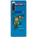 Miniatyrbillede 1 af 3: Sony Xperia 10 V Gennemsigtig cover Minecraft Huler