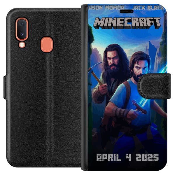 Samsung Galaxy A20e Plånboksfodral A Minecraft Movie