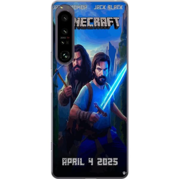 Sony Xperia 1 IV Läpinäkyvä kuori Minecraft-elokuva