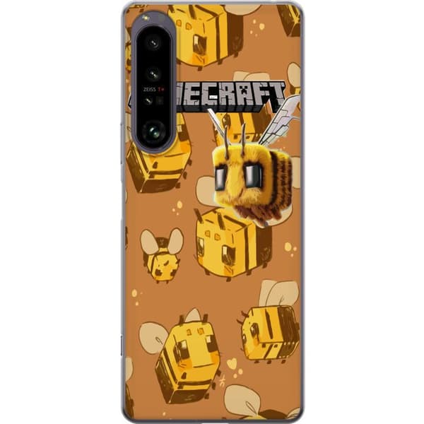 Sony Xperia 1 IV Gjennomsiktig deksel Minecraft Bi