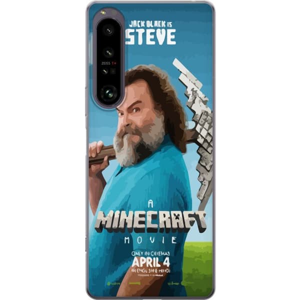 Sony Xperia 1 IV Gjennomsiktig deksel En Minecraft-film