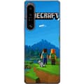 Miniatyrbilde 1 av 3: Sony Xperia 1 IV Gjennomsiktig deksel Minecraft Key Art