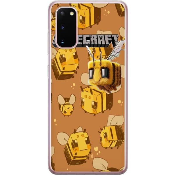 Samsung Galaxy S20 Gjennomsiktig deksel Minecraft Bi