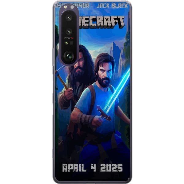 Sony Xperia 1 III Gjennomsiktig deksel En Minecraft-film