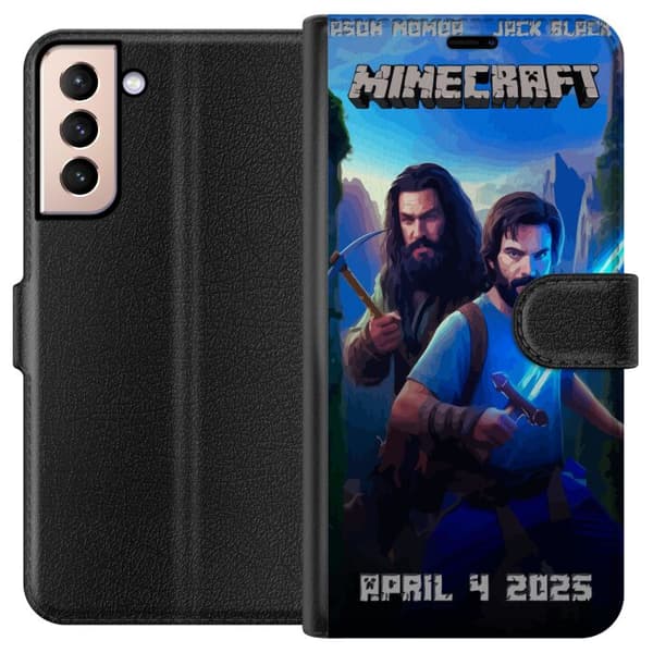 Samsung Galaxy S21 Plånboksfodral A Minecraft Movie