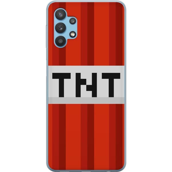 Samsung Galaxy A32 5G Genomskinligt Skal Minecraft TNT