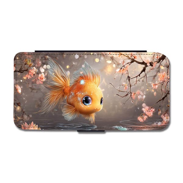 Søt Tegneserie Gullfisk Flip-etui Til Samsung Galaxy A14 5G