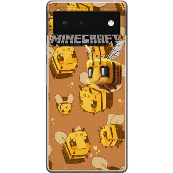 Google Pixel 6 Gennemsigtig cover Minecraft Bi