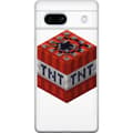 Miniatyrbillede 1 af 3: Google Pixel 7a Gennemsigtig cover Minecraft TNT