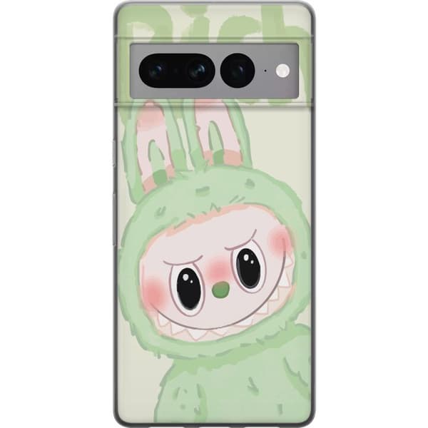 Google Pixel 7 Pro Gennemsigtig cover Pop mart labubu
